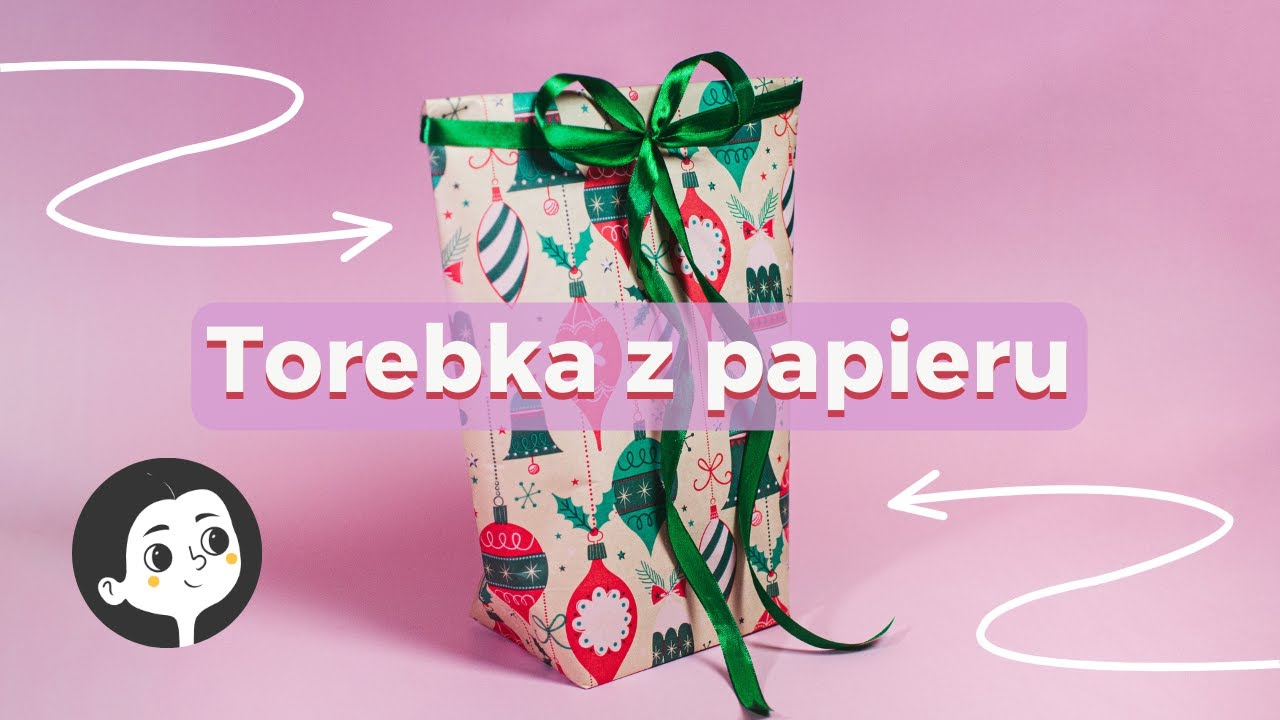 Jak zapakować nietypowy prezent? 🎁 Torebka prezentowa z papieru