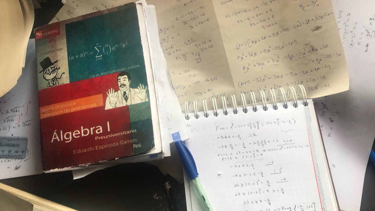 DÍA 2/365 | sesión 2 | ESTUDIAR DESDE ÁLGEBRA HASTA CÁLCULO | AUTODIDACTA| 1h