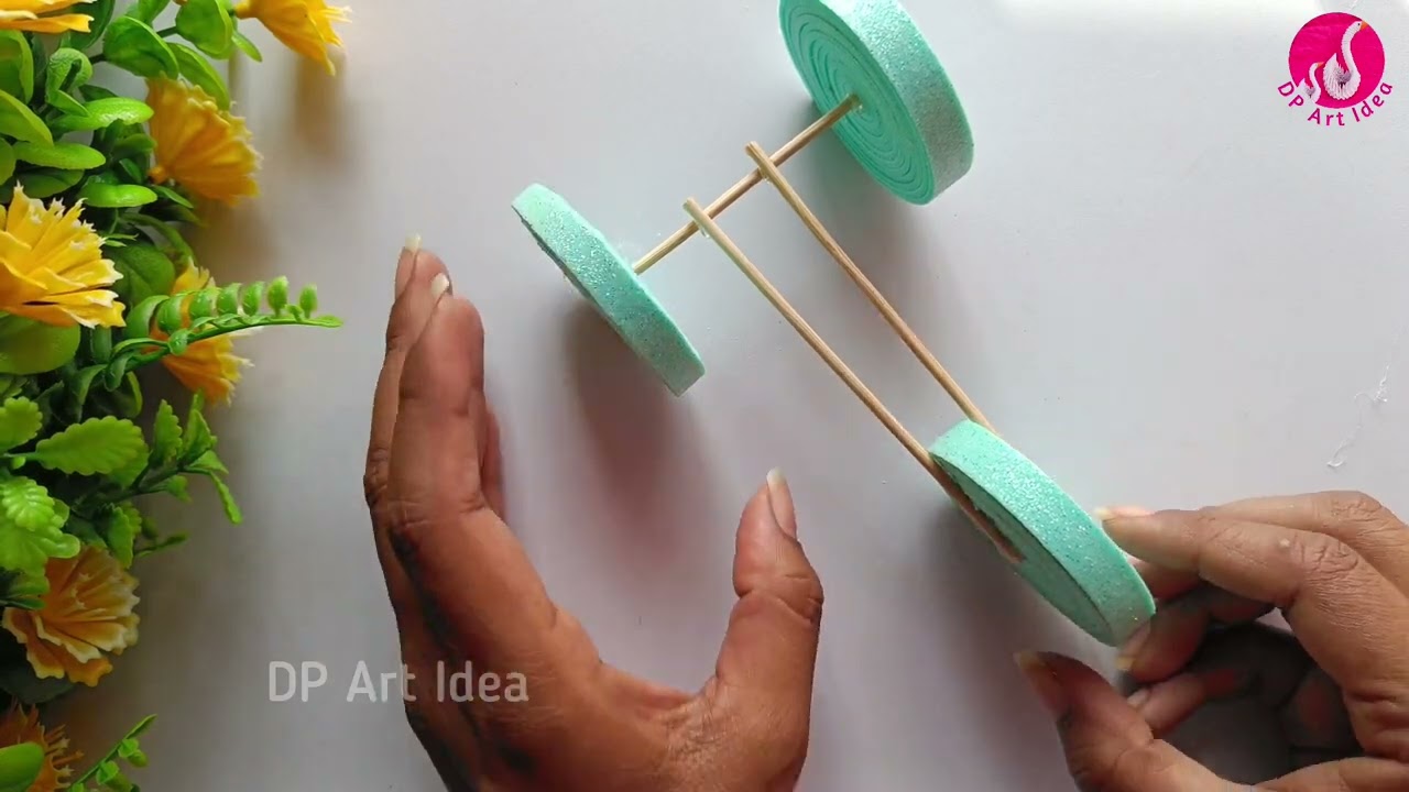 Cycle Craft Idea// Home Decoration Craft Idea// DIY Cycle Showpiece Idea