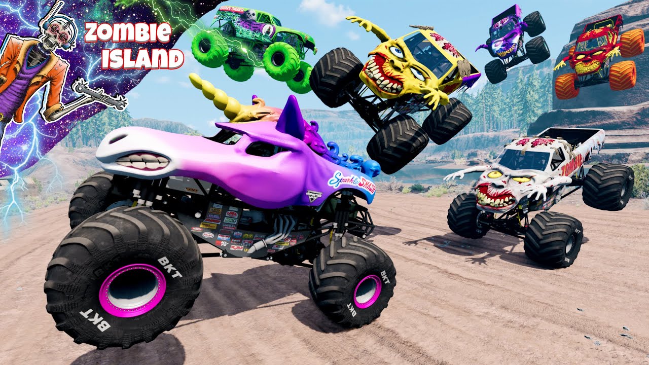 Monster Jam Adventures Compilation | Monster Truck Rescue | Griff's Garage
