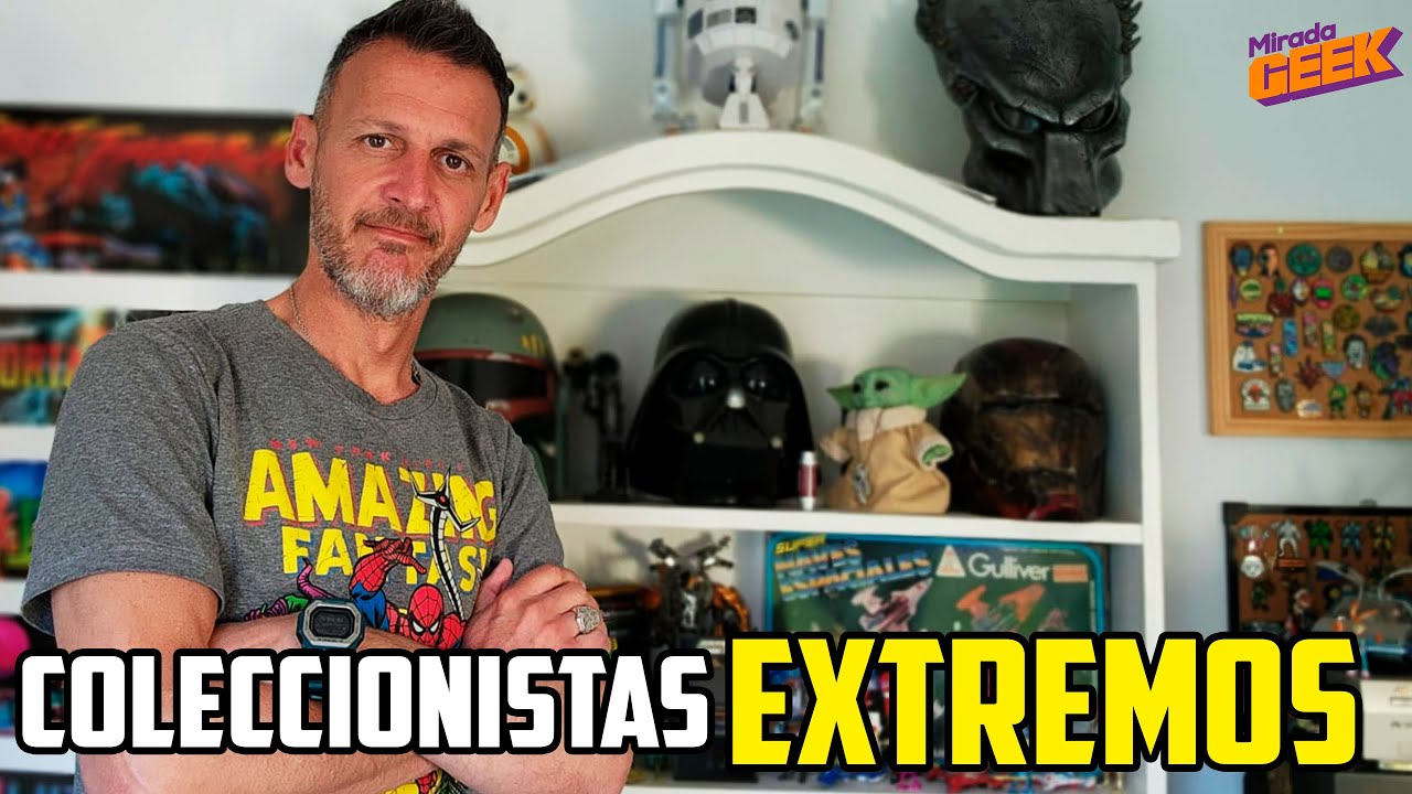 COLECCIONISTAS EXTREMOS EL GRINGO Y SU MUNDO DE FIGURAS
