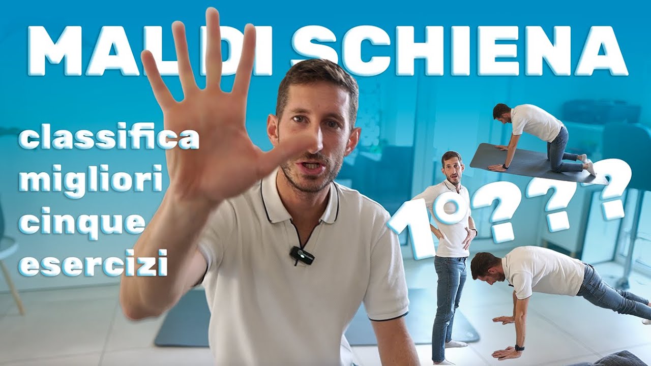 💥 I 5 MIGLIORI ESERCIZI per  SCIATICA e MAL DI SCHIENA   (il mio preferito è l’ultimo!)