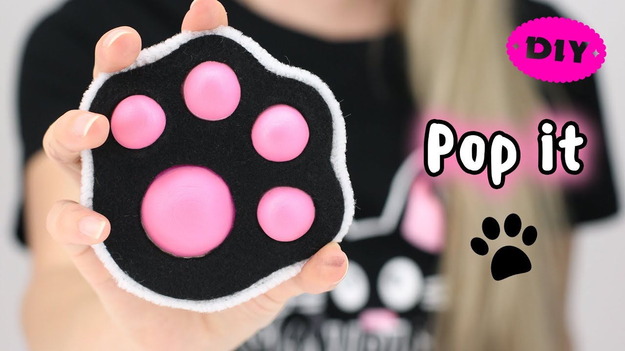 DIY Pop It Fidgets! How to make a pop It / Viral TikTok fidget toys / 팝잇 만들기