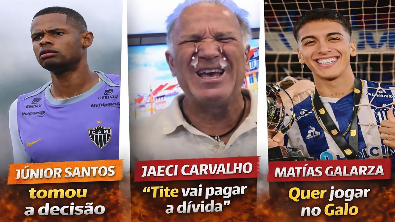 ✅ DECISÃO TOMADA NO ATLÉTICO ⚠️ GALARZA QUER JOGAR NO GALO 😂 