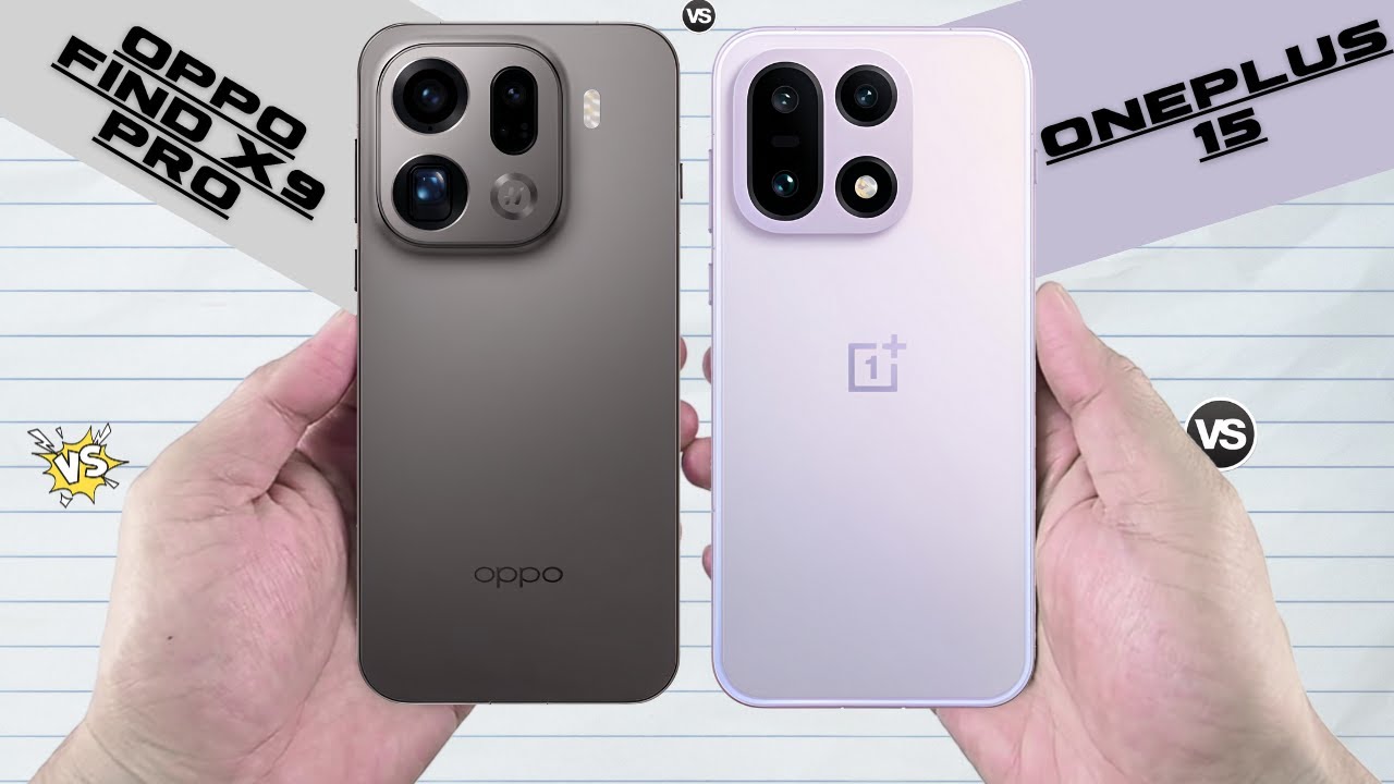 Oppo Find X9 Pro Vs OnePlus 15