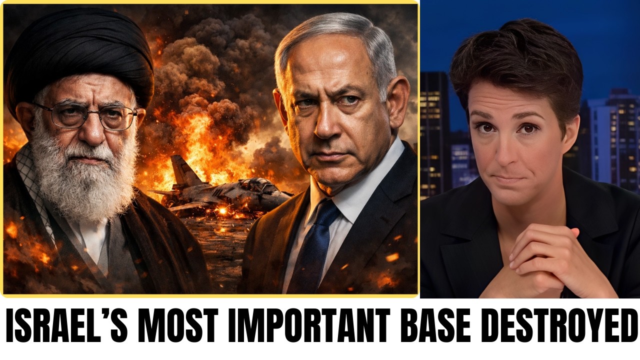 Breaking: Iran Strikes Israel&rsquo;s Nevatim Air Base | Rachel Maddow