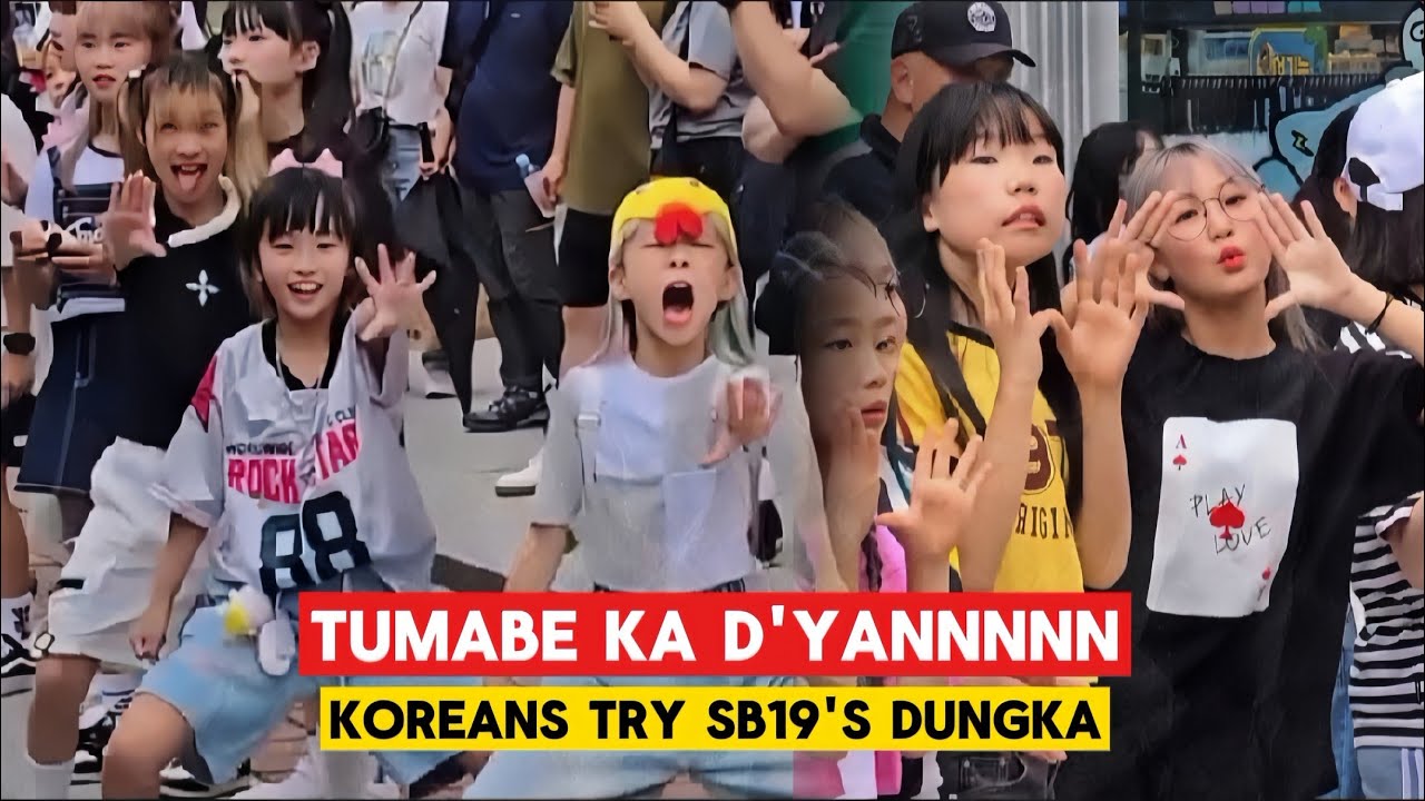 SB19's Dungka on a Random Dance Event in South Korea