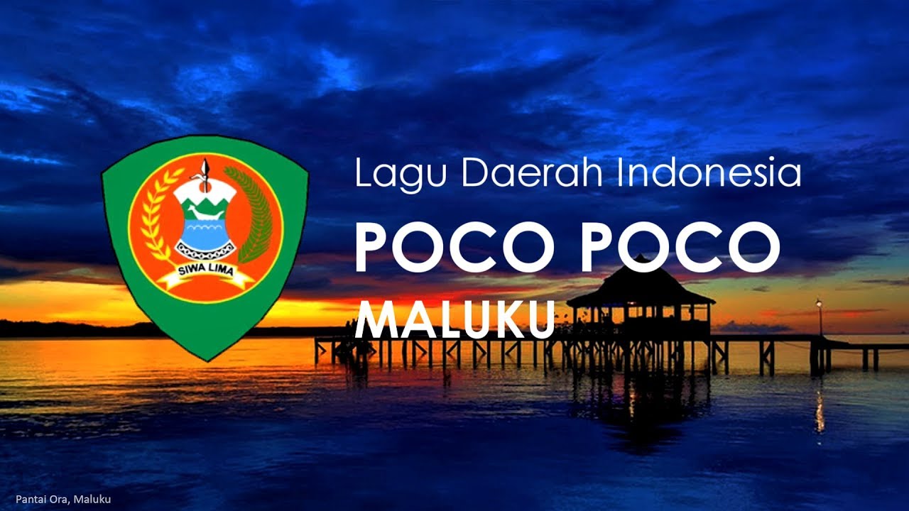 Poco Poco - Lagu Daerah Maluku (dengan Lirik)