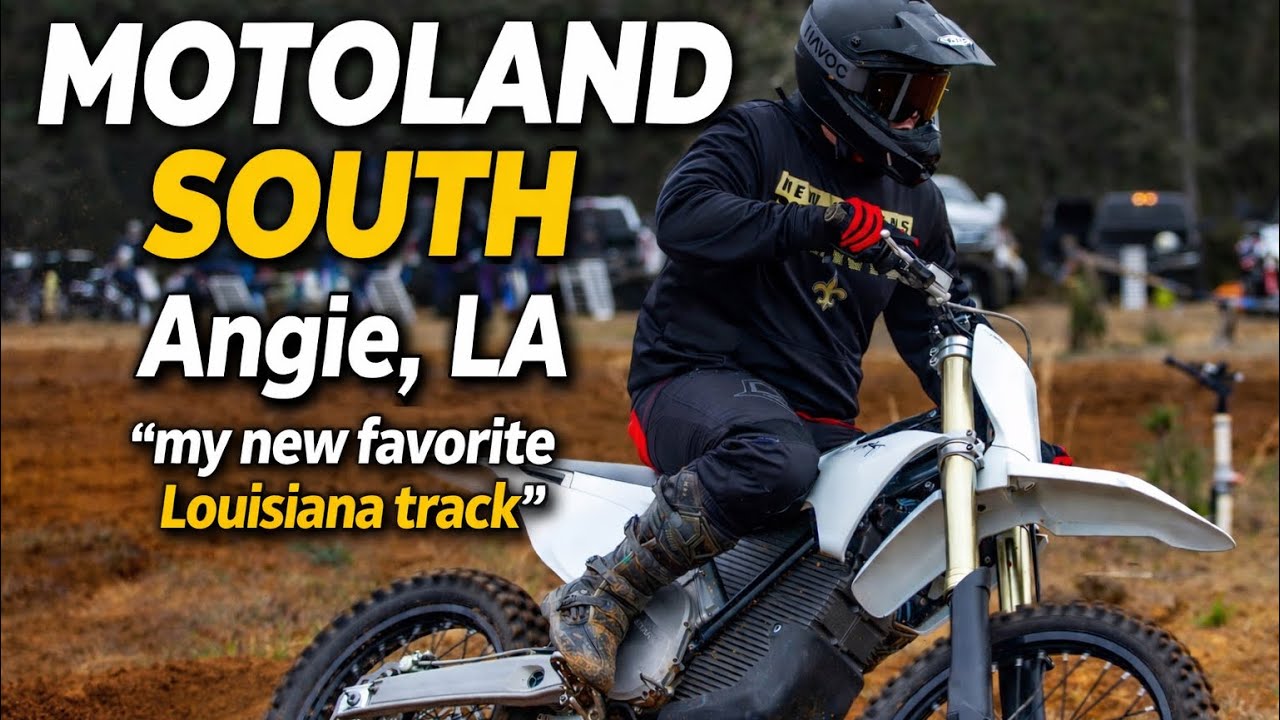 Riding the Most Perfect Dirt at Motoland South | Angie, La