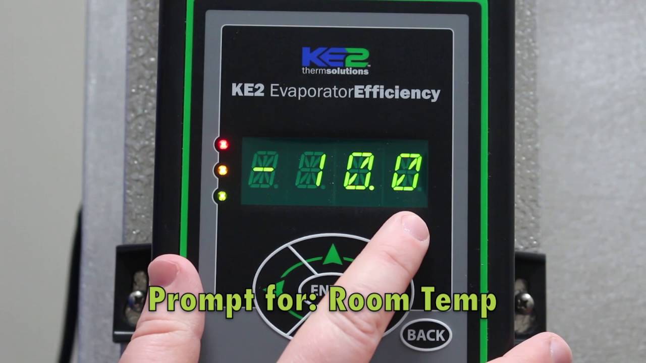 Setup KE2 Evap Controller for Walk-in Freezer - Video 030 (FAQ: on Walkin Coolers, Walk in Freezers)