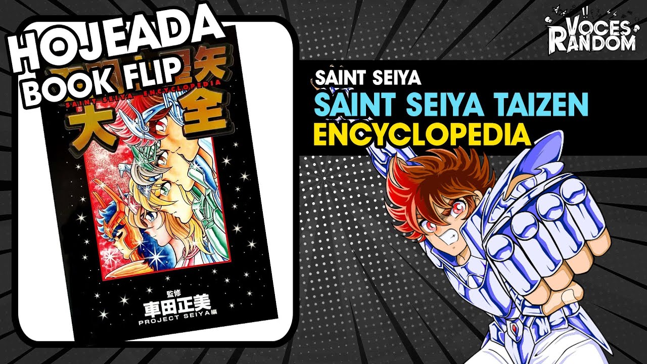 Saint Seiya Taizen (Encyclopedia) 📖 HOJEADA / BOOK FLIP