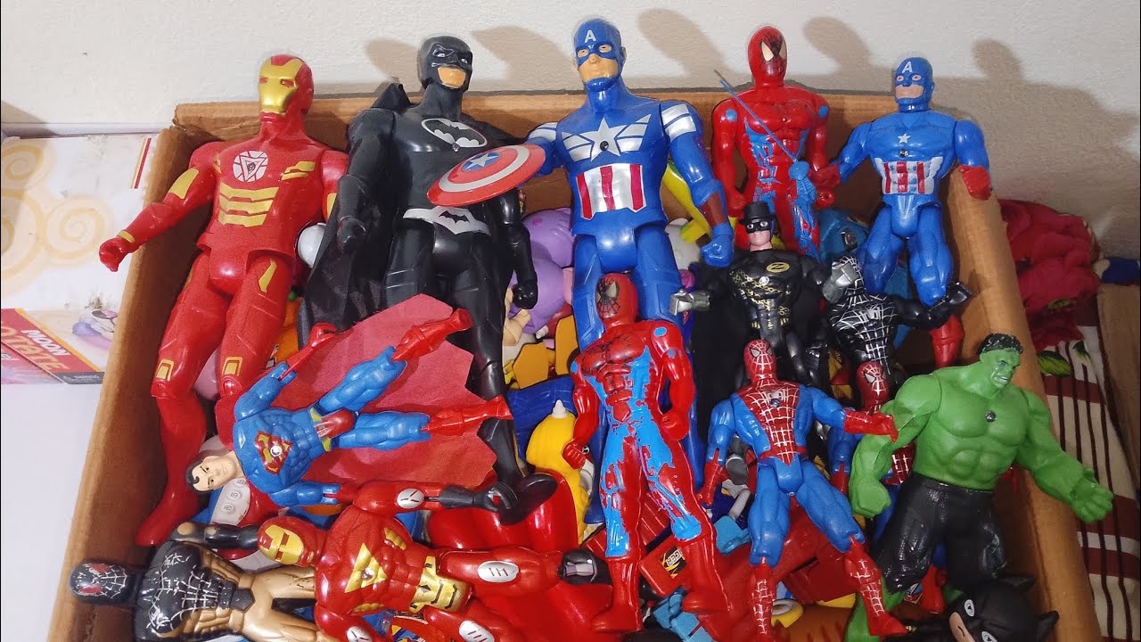 Spider Man toy series, popular Avengers hero toy set, Marvel popular toy immersive unboxing.