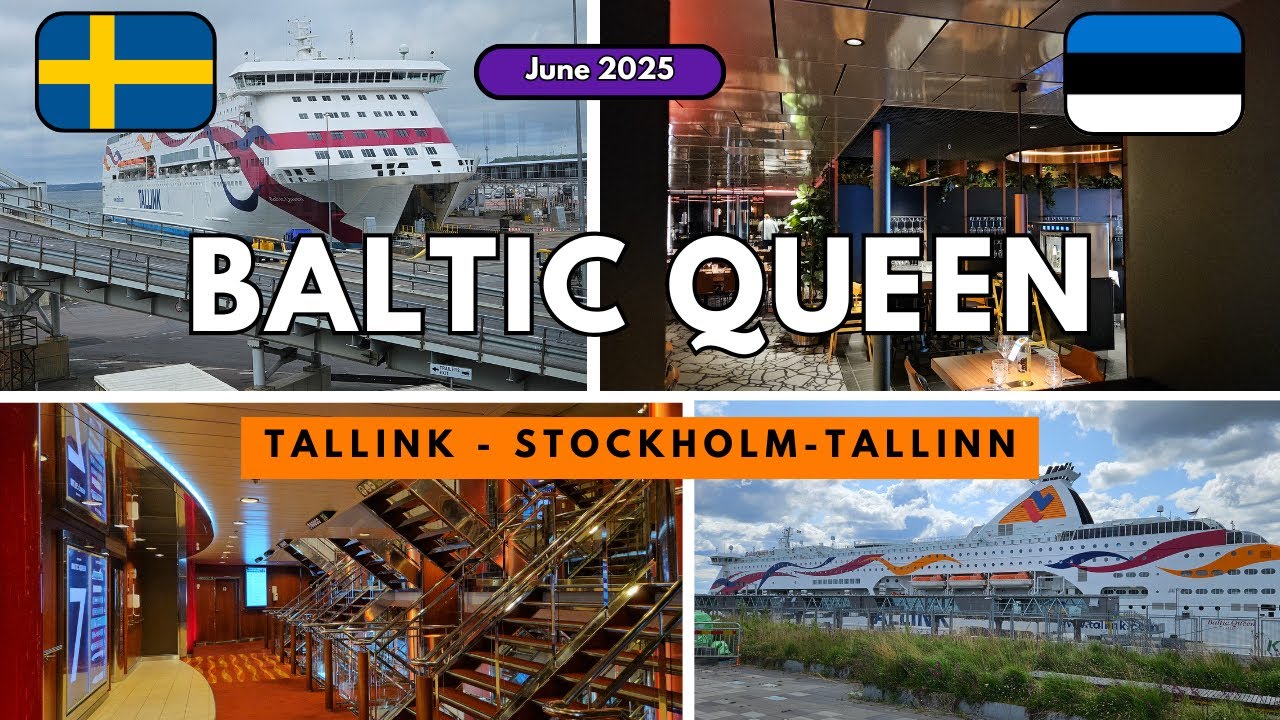 ⛴️ Baltic Queen Cruise 🇸🇪 🇪🇪 | June 2025 | Tallink