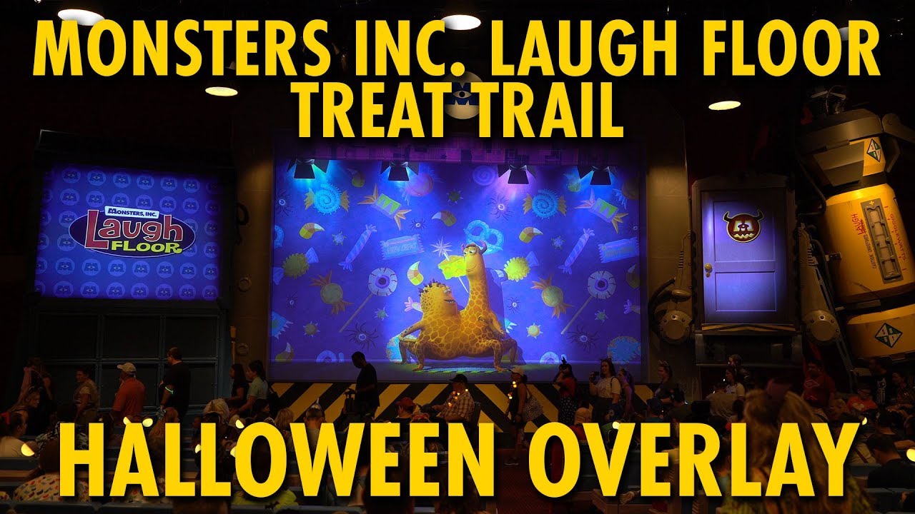 Monsters Inc. Laugh Floor Halloween Overlay | Mickey's Not-So-Scary Halloween Party 2019