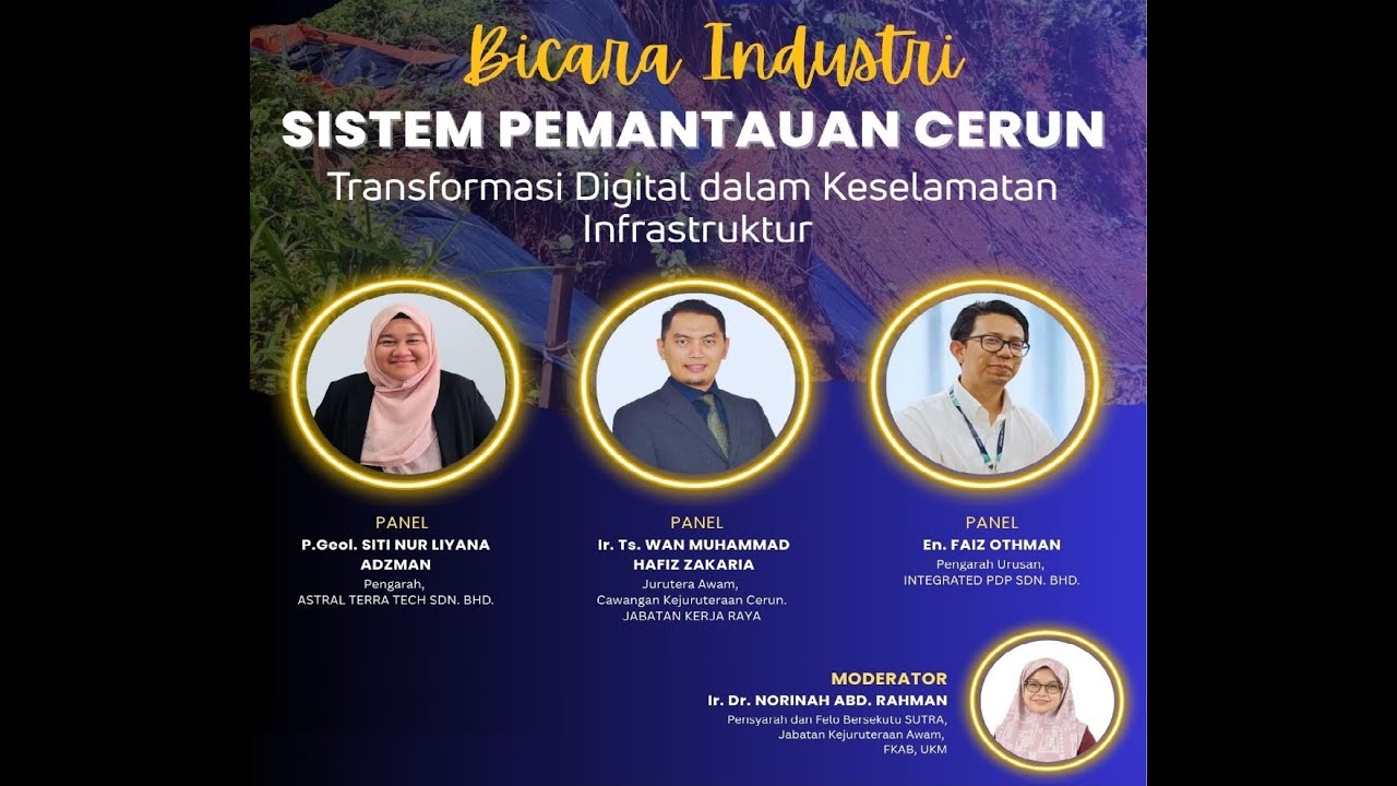Bicara Industri Sistem Pemantauan Cerun