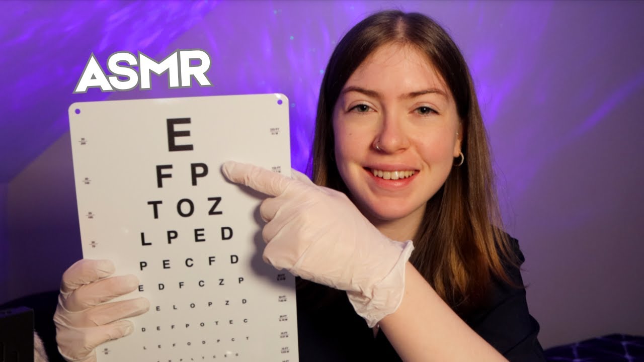 ASMR The MOST Detailed Cranial Nerve Medical Exam! 👩🏻‍⚕️✨ relaxing whispers | Calm with Carla ASMR