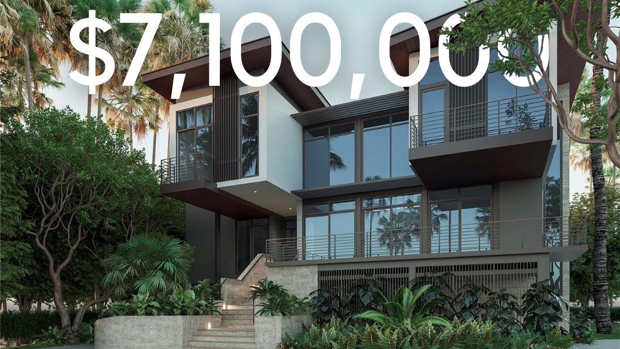 INSIDE A $7,100,000 NATURAL MANSION IN MIAMI WITH A TUB ON THE BALCONY!