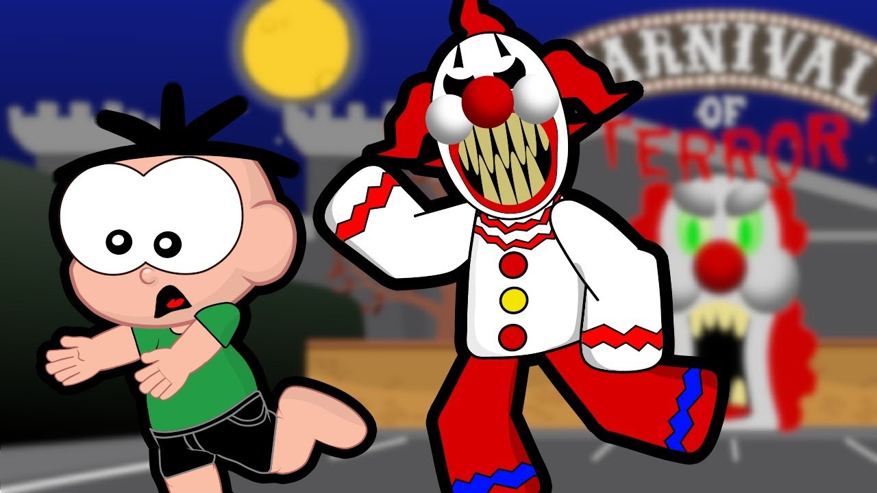 Cebolinha contra o Palhaço Malvado - The Carnival of Terror Roblox