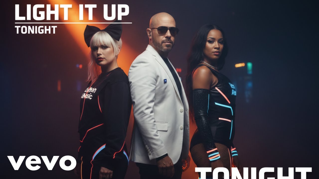 Rihanna ft. Pitbull & Sia -- Light It Up Tonight  (AI Music Video)