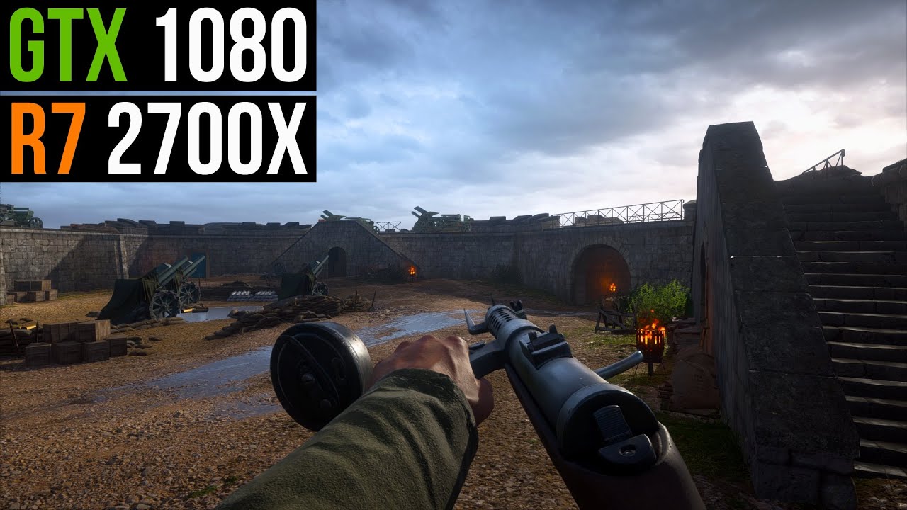 GTX 1080 | Battlefield 1 | 1080p | All Settings