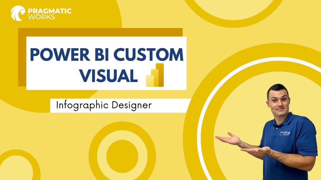 Power BI Custom Visual | Дизайнер инфографики