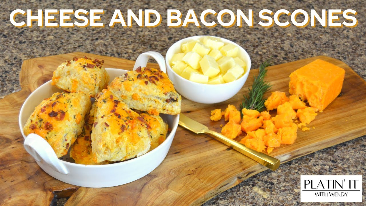 Super EASY Cheese and Bacon Scones Recipe | Comfort Food Favourites