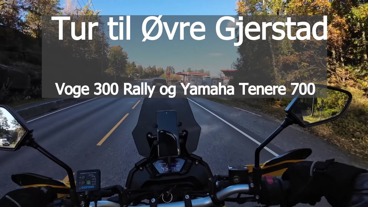 H&oslash;sttur p&aring; motorsykkel ❄️ | Gjerstad &ndash; Voge 300 Rally & Yamaha Tenere 700 p&aring; grusveier