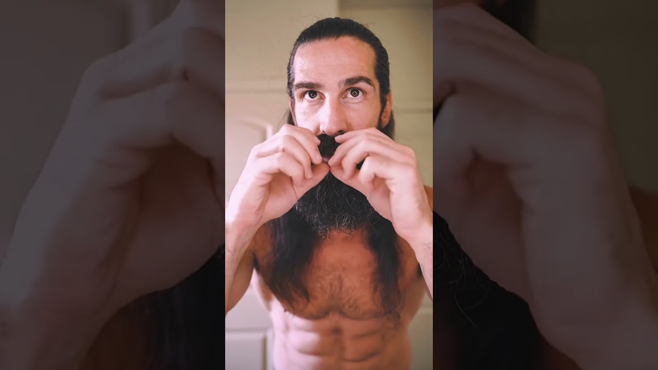 Beard Growth 10 month transformation (random clips) #beard #beardstyle #yeard