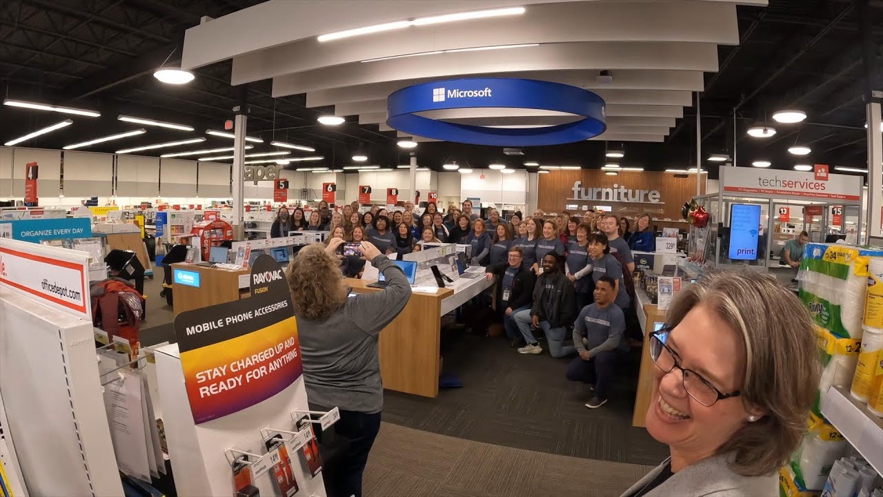 Monroe Elementary Teachers Get School Supply Shopping Spree at Office Depot