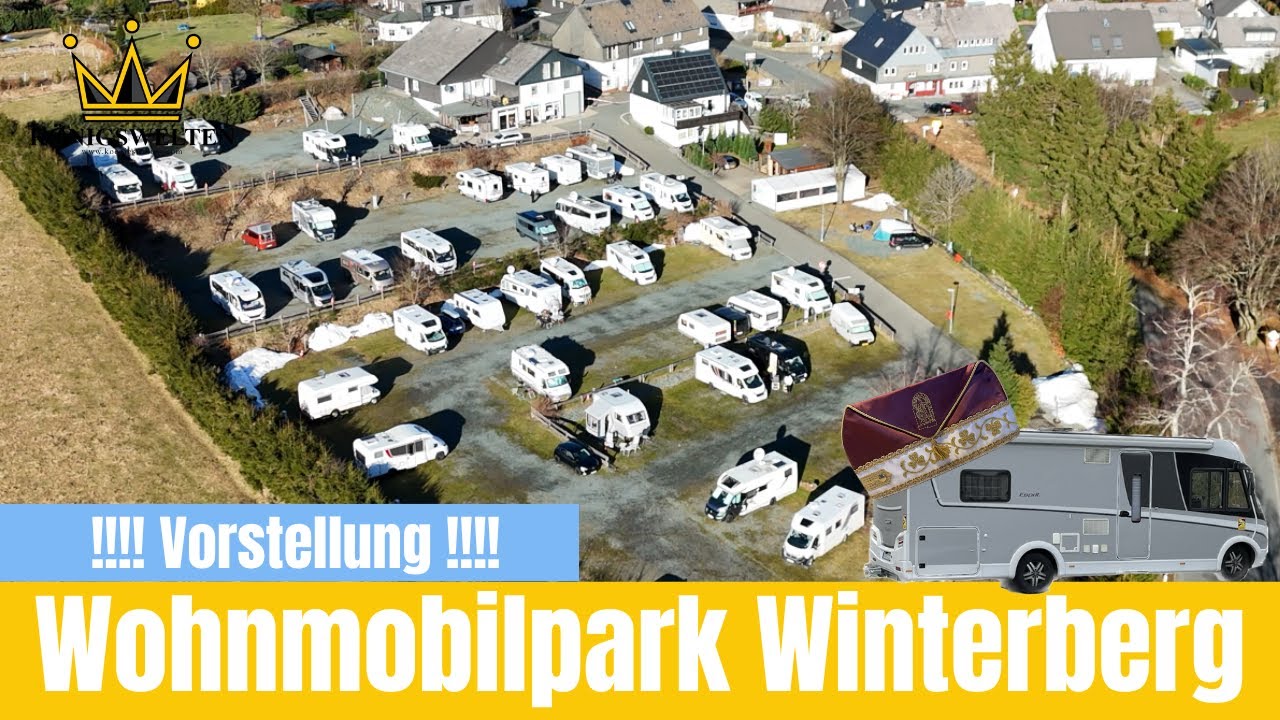 Wohnmobil im Winter Stellplatz |  2024