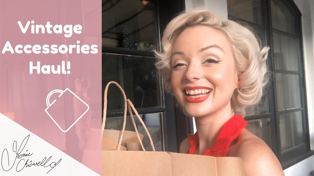 1950s VINTAGE ACCESSORIES HAUL!! | MUST SEE!