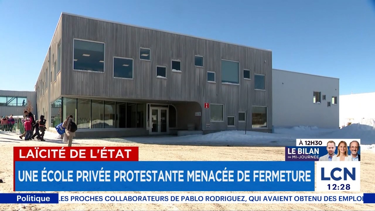 Laïcité de l'État: une école privée protestante menacée de fermeture