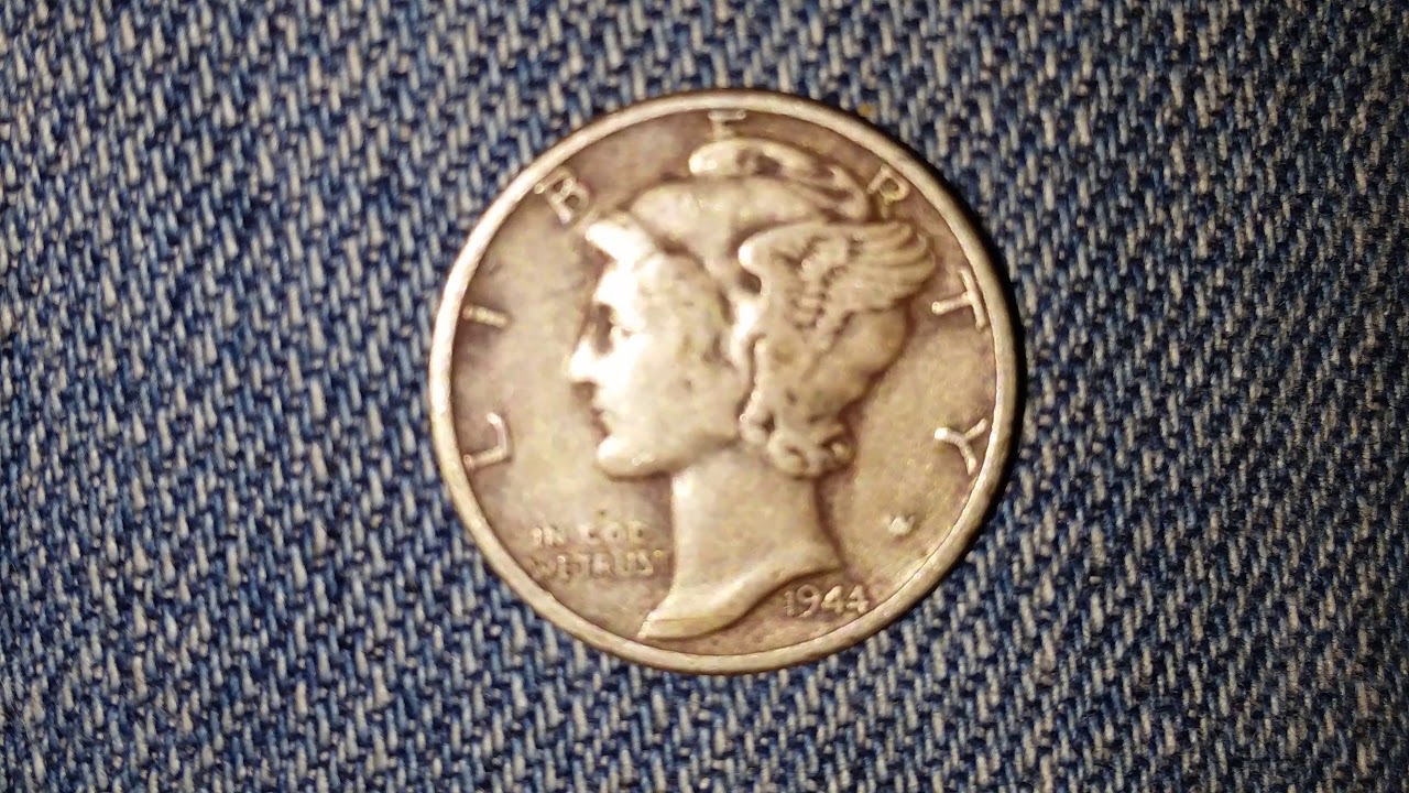 1944 MERCURY DIME | 231,410,000 MINTED | 90% SILVER COIN | A HUGE THANK YOU TO MY FRIEND, BETH!!!