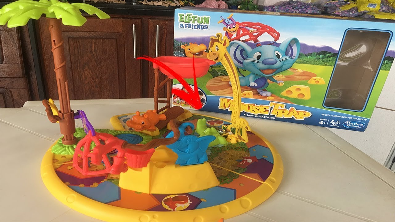 O DIVERTIDO JOGO DA RATOEIRA!!!!