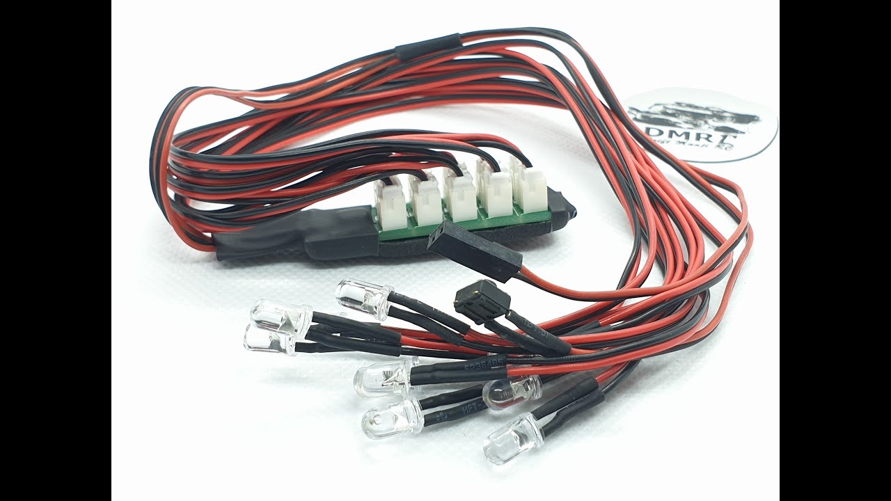 RC CAR Light Kit For 1/10 Scale Drift Car, Crawler Or Truck From Drift Manji RC