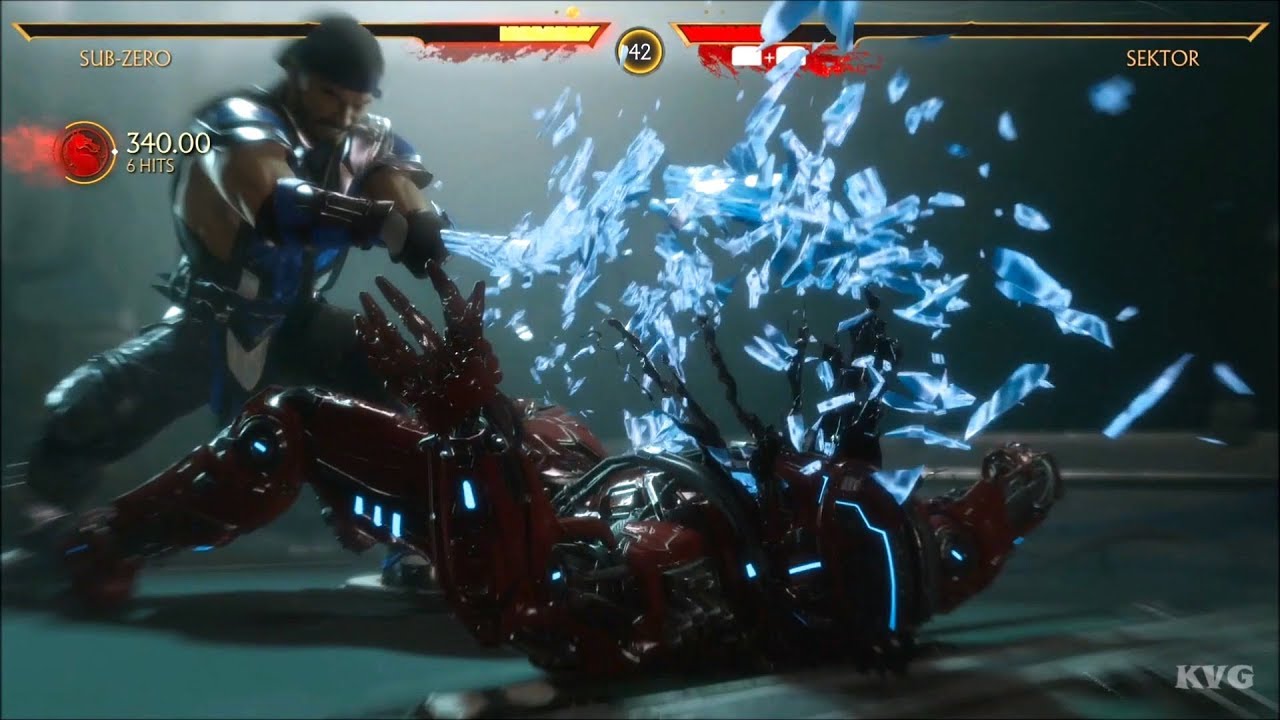 Mortal Kombat 11 - Sub-Zero vs Sektor (Story Battle 16) [HD]