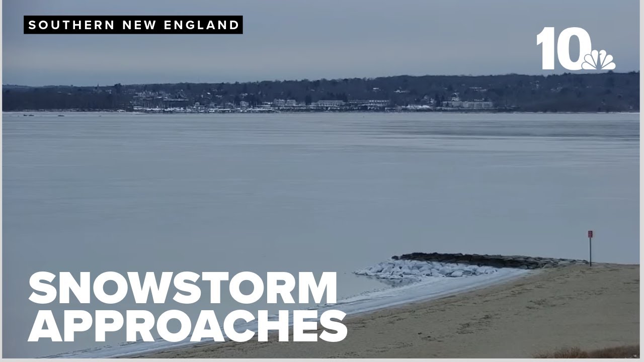 Live views from Southern New England as snowstorm approaches
