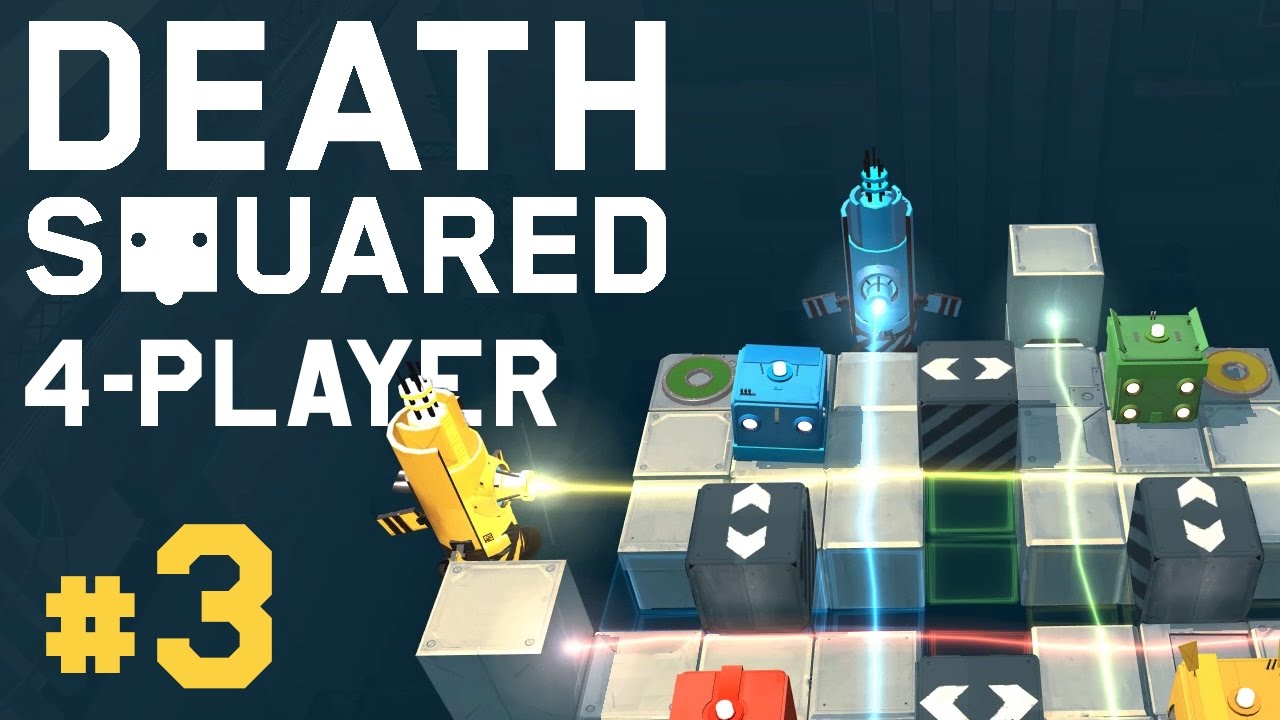 Death Squared - #3 - Death Point! (4 Player Gameplay)