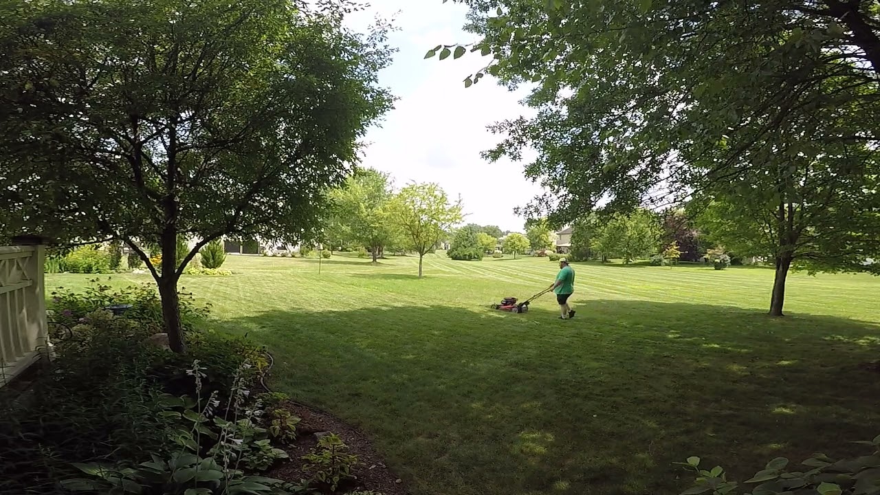 Best of 2025: Mowing Neighbors Lawn next to Old House (4/6) (GoPro)