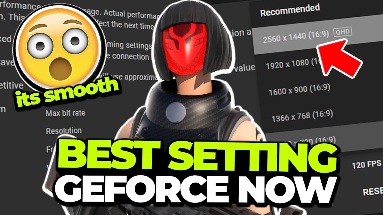 GeForce Now Best Setting For MAXIMUM Performance in 2025! (10mbps-200mbps)