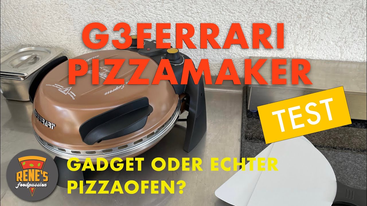 G3Ferrari Pizzamaker! Gadget oder echter Pizzaofen?
