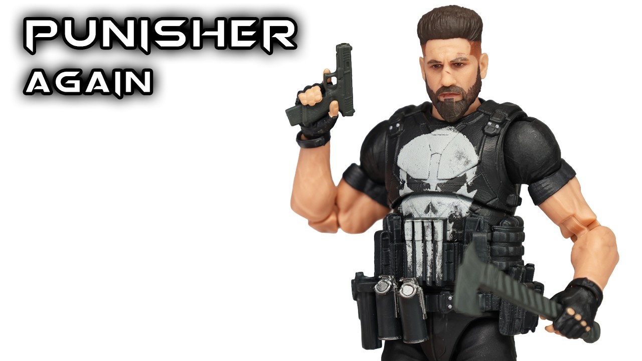 Marvel Legends PUNISHER (TV Series?) Action Figure Review