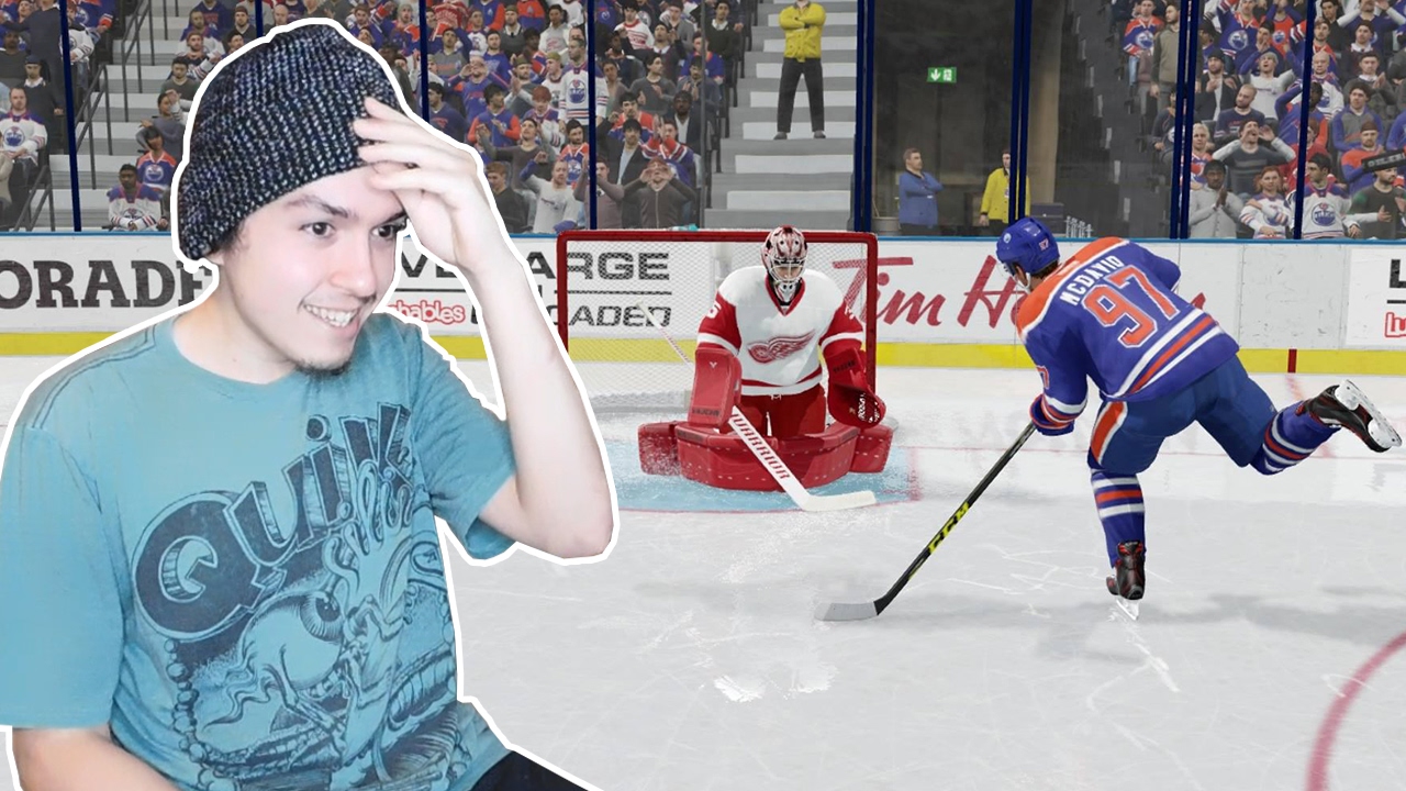 Испытание по буллитам с завязанными глазами! - NHL 17