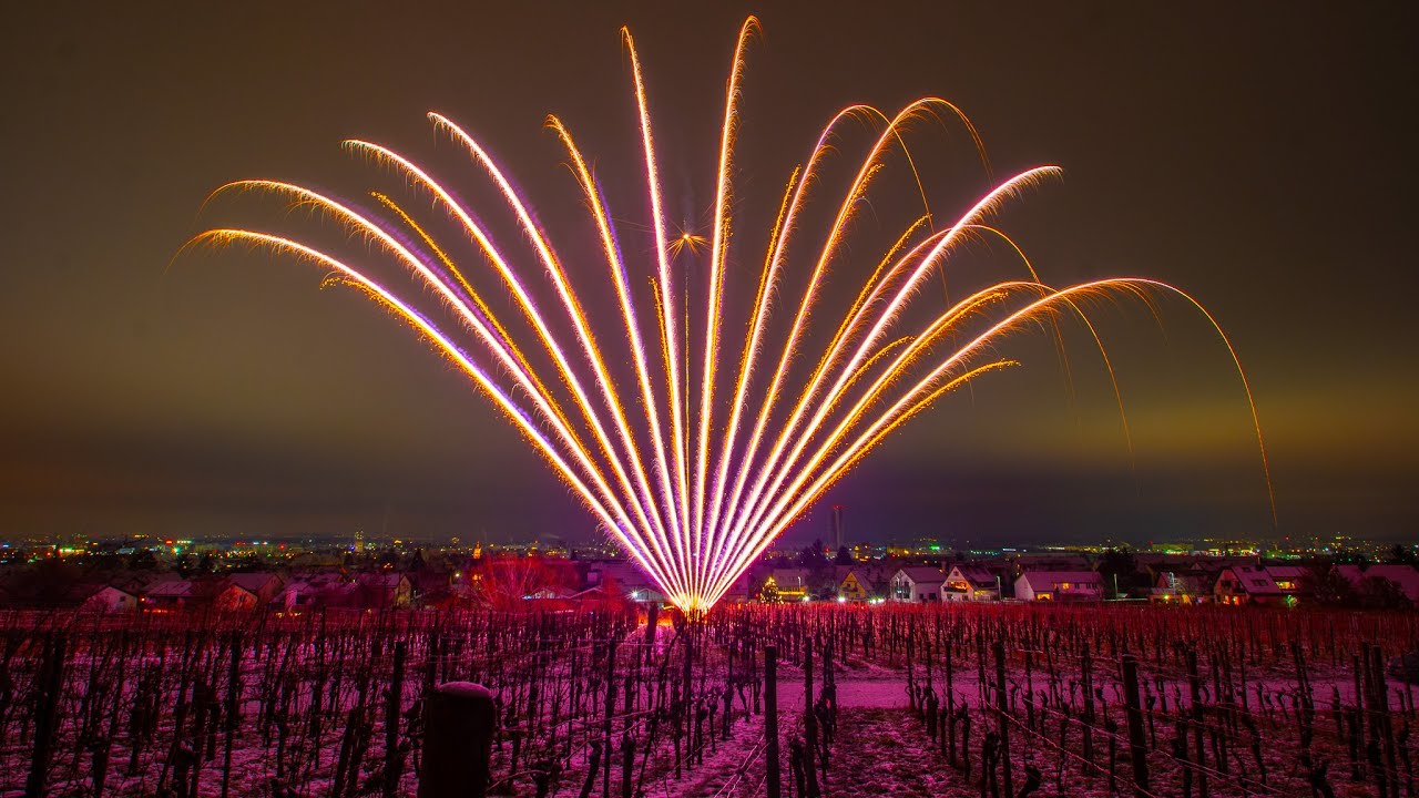 Das Feuerwerk beim Häsabstauben in Fellbach 2026