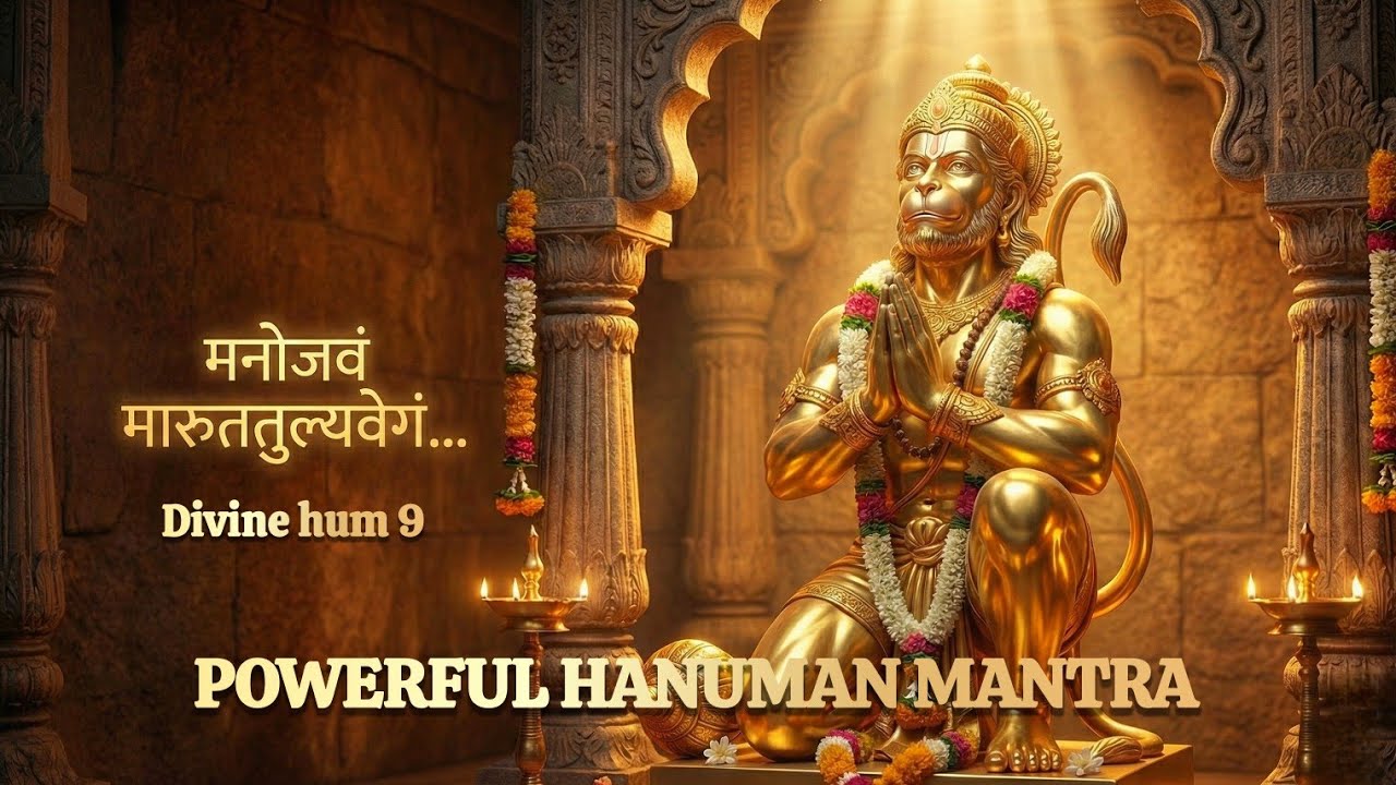 Listen Daily for Unstoppable Strength | Remove All Fear & Negativity #hanumanmantra 