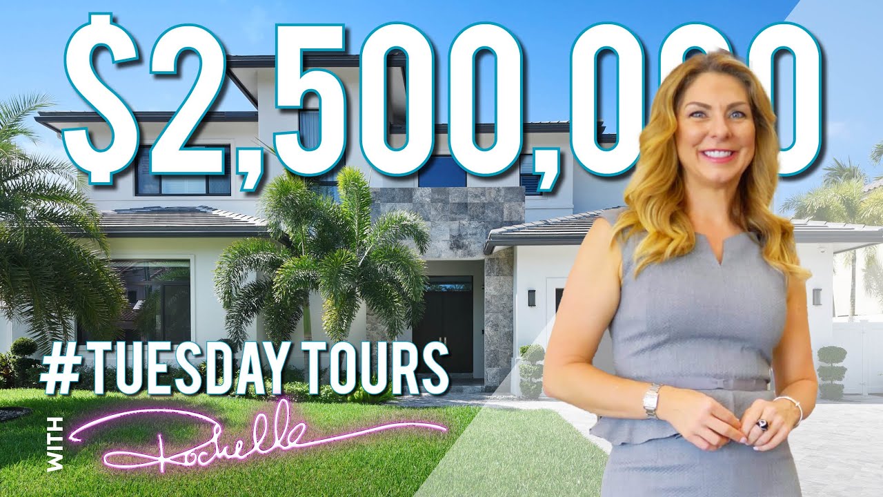 Luxury Property Tour: Custom Built Waterfront Home in Lighthouse Point #tuesdaytours