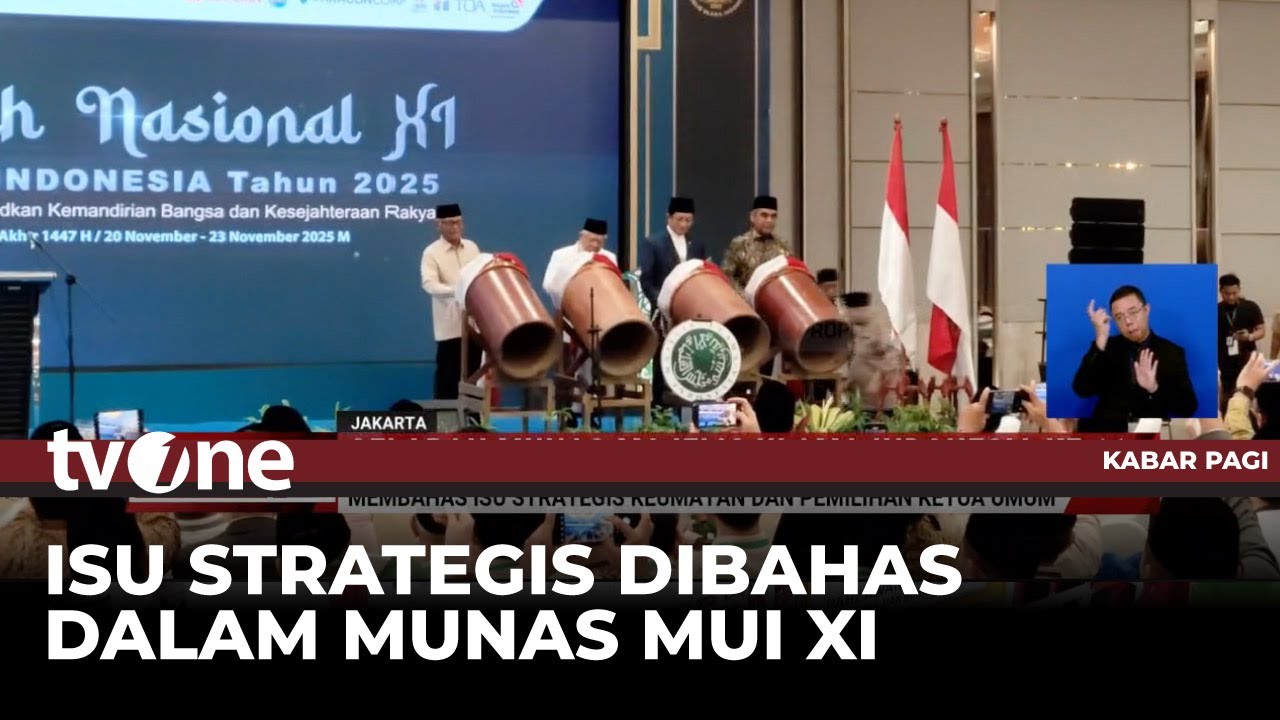 Munas Majelis Ulama Indonesia ke-11, Bahas Isu Strategis | tvOne