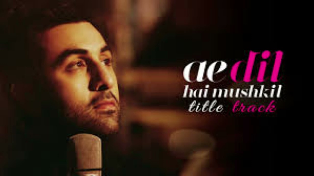Are dil hai mushkil title track,🥺🥺