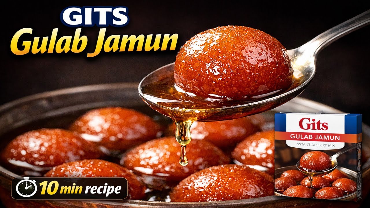 😍 Soft & Juicy Gulab Jamun | 10 Min Instant Recipe | 10 मिनट में सॉफ्ट गुलाब जामुन | Perfect Dessert
