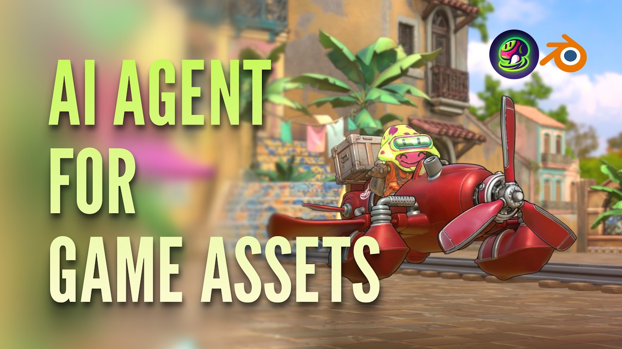 Generate a Full Set of Game Assets in One Chat with Meshy 3D Agent